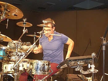 Oded Kafri Solodrumming im Januar 2015